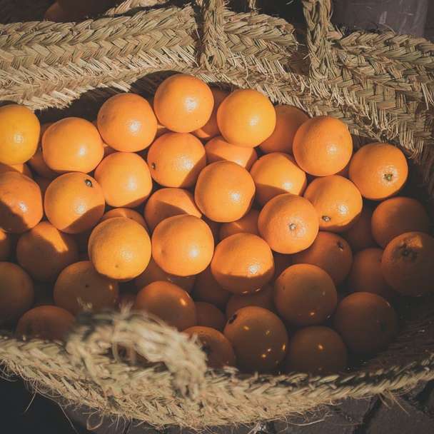 Оранжева кошница плъзгащ се пъзел онлайн