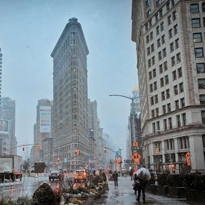 Flatiron Building, New York glidande pussel online