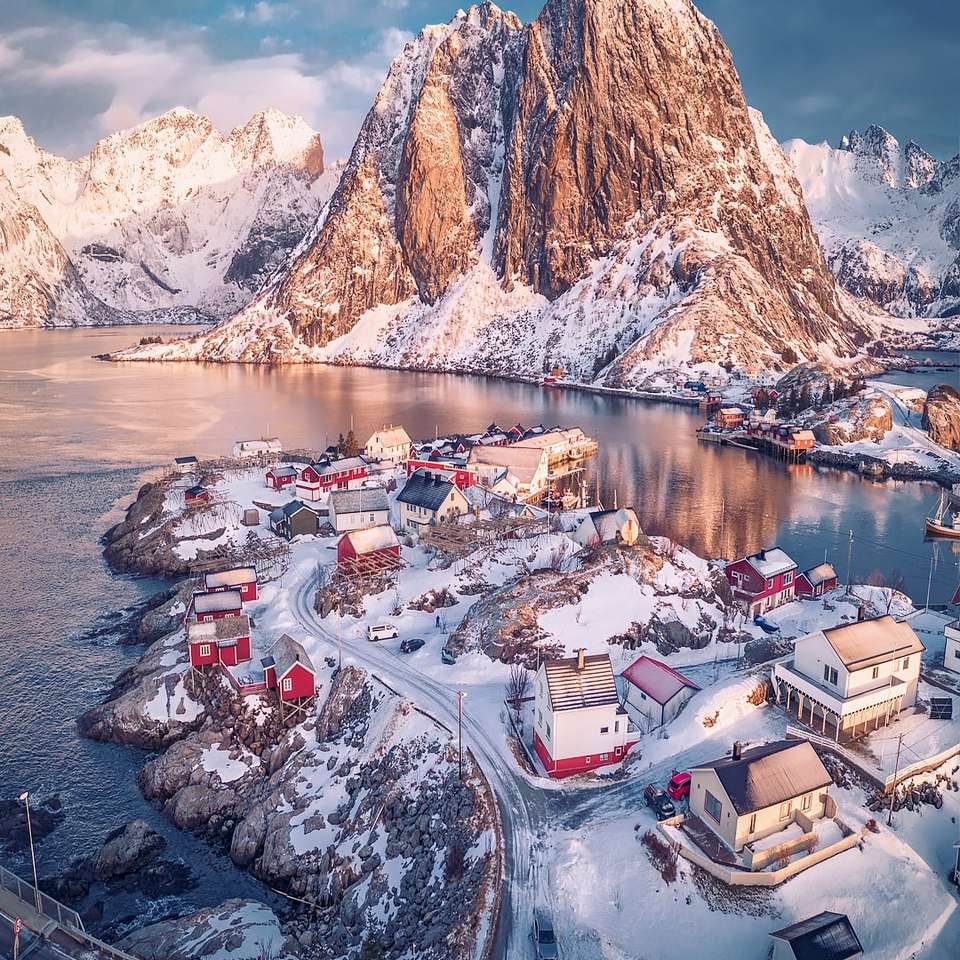 Лофотенські острови, Норвегія розсувний пазл онлайн
