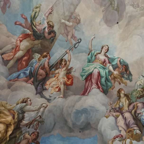 pintura religiosa puzzle deslizante online