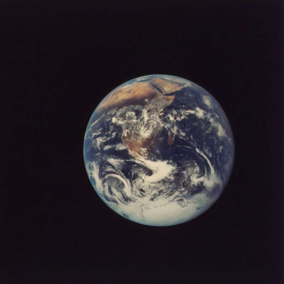惑星地球のクローズアップ写真 スライディングパズル・オンライン