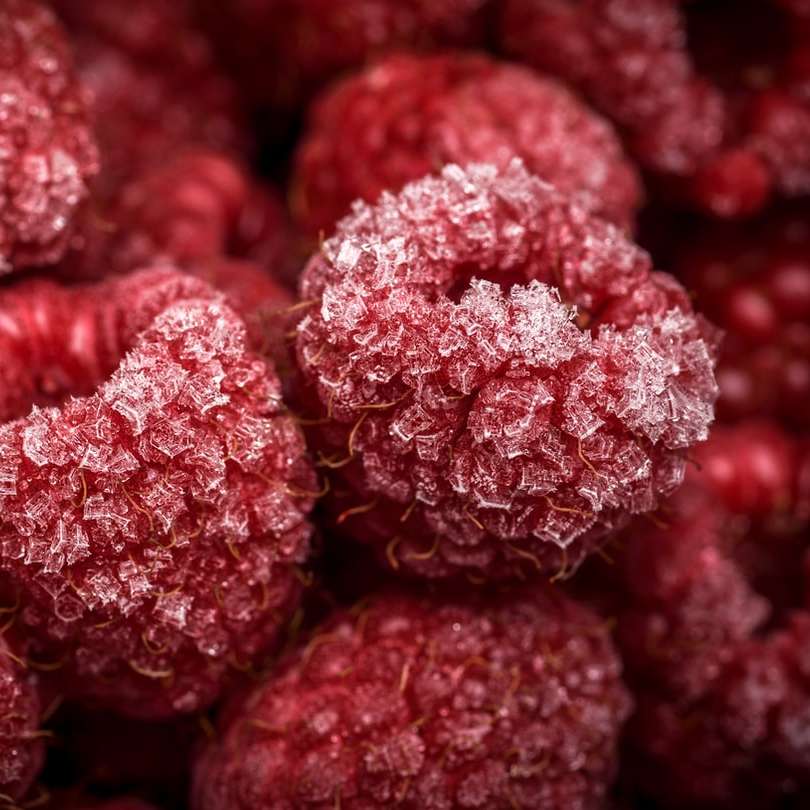 φωτογραφία κινηματογραφήσεων σε πρώτο πλάνο των κόκκινων φρούτων συρόμενο παζλ online