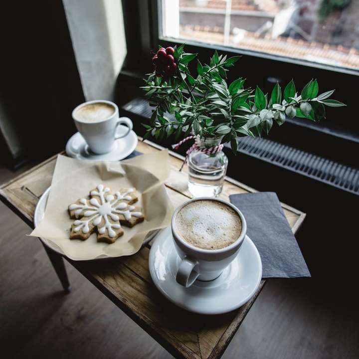 duas xícaras de café puzzle online