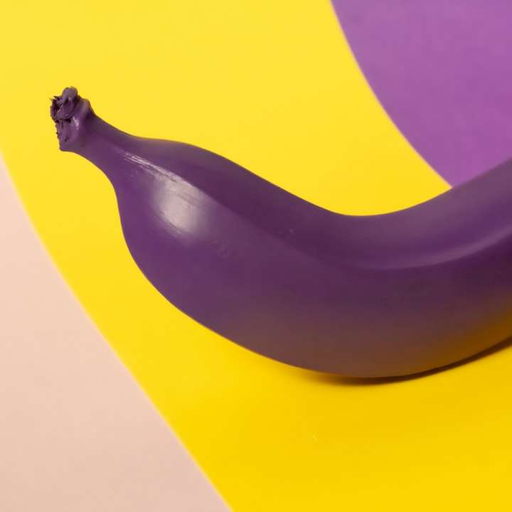 фиолетовый искусственный банановый фрукт онлайн-пазл