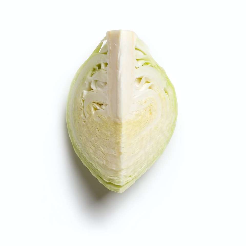 πράσινο και λευκό λαχανικό σε φέτες online παζλ