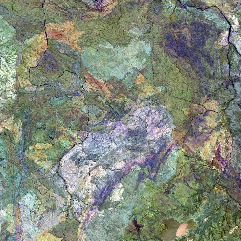 pictură abstractă multicoloră alunecare puzzle online