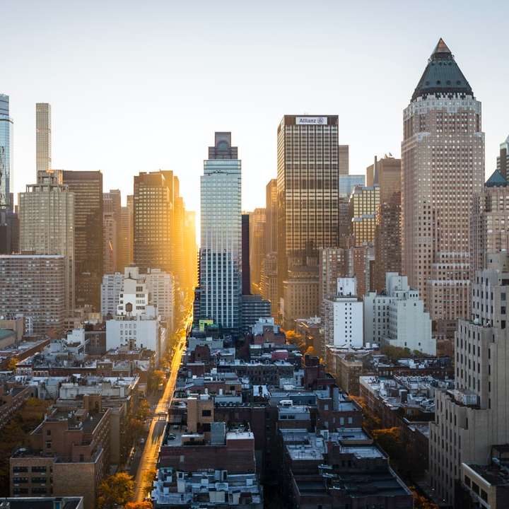 fotografia di paesaggi urbani di edifici alti puzzle online
