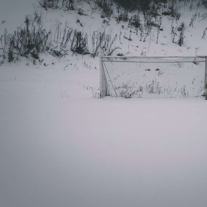 snow covered field during daytime online puzzle