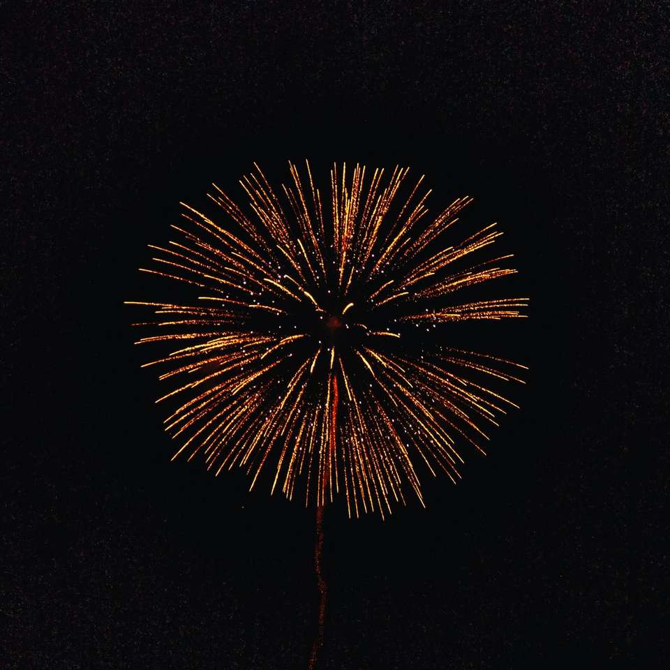 focuri de artificii roșii și albe în timpul nopții puzzle online