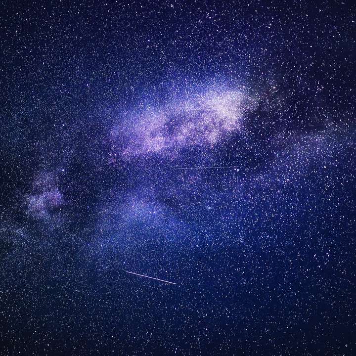 синьо-чорне зоряне нічне небо розсувний пазл онлайн