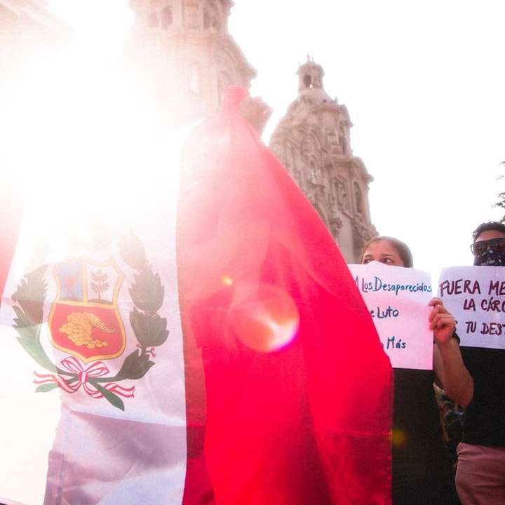 hombre en camisa roja y blanca rompecabezas en línea