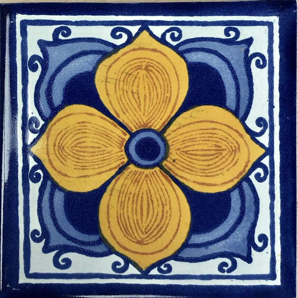 Azulejo RIver Center - Flor De Arabe puzzle deslizante online