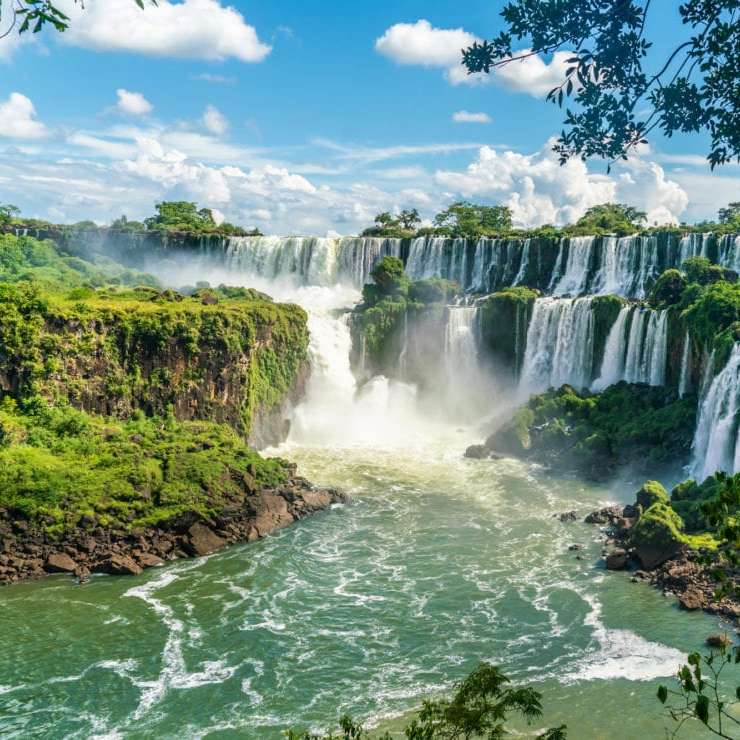 Vodopád v Brazílii! online puzzle