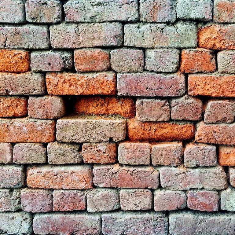 brown and gray brick wall online puzzle