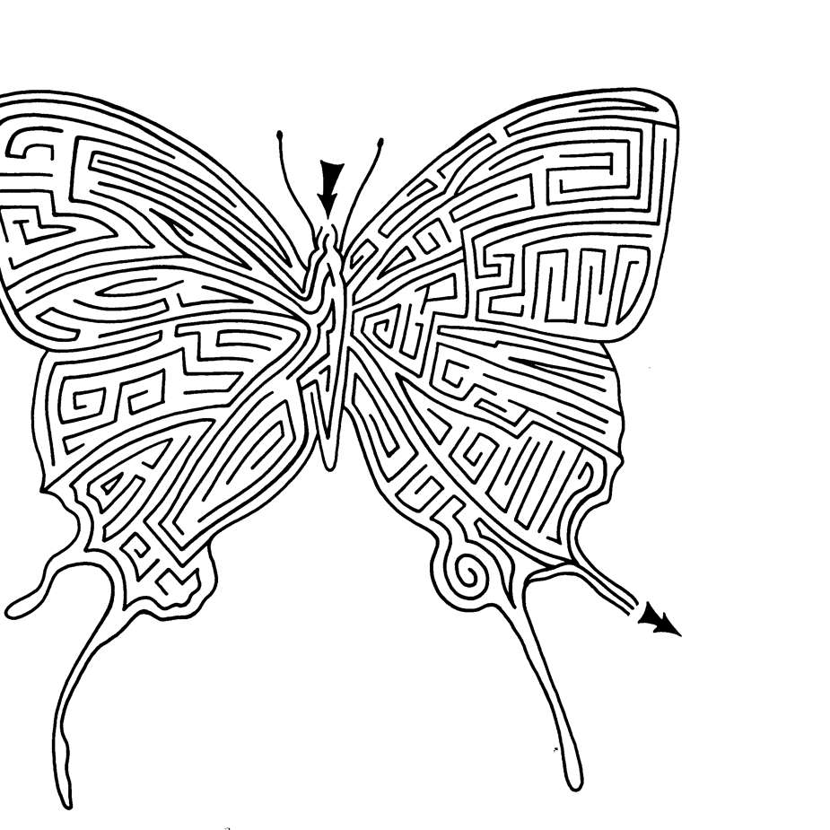 Motýl posuvné puzzle online