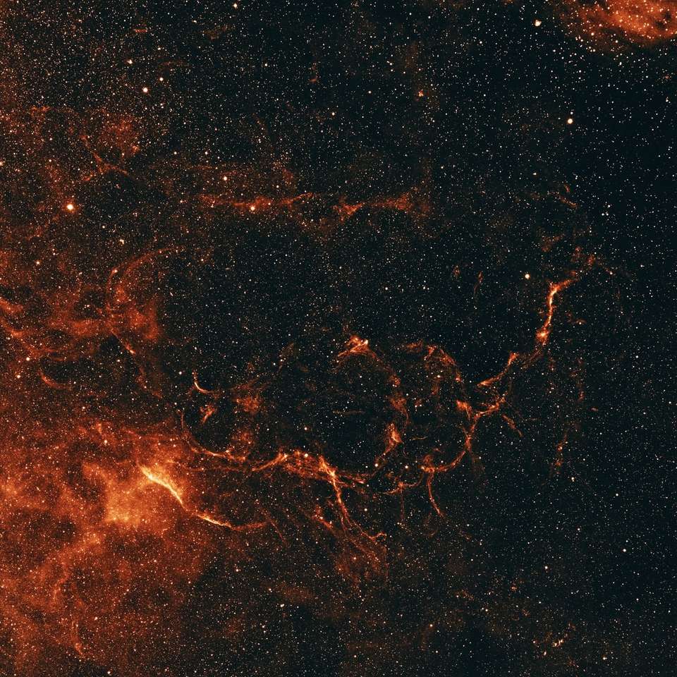 καφέ και μαύρο γαλαξία εικονογράφηση συρόμενο παζλ online
