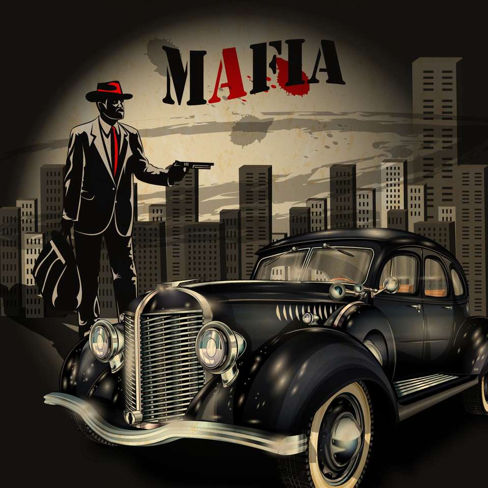 Mafia em sua cidade puzzle deslizante online