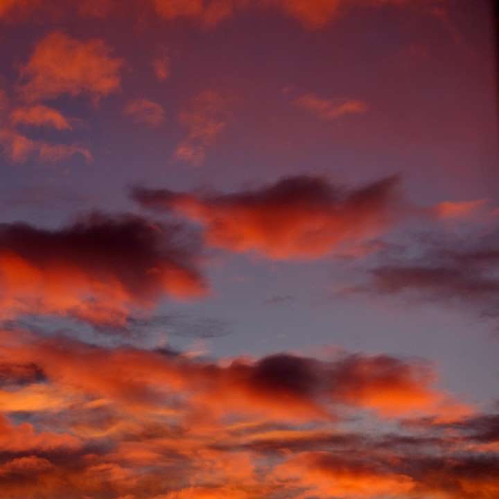 синє та помаранчеве хмарне небо розсувний пазл онлайн