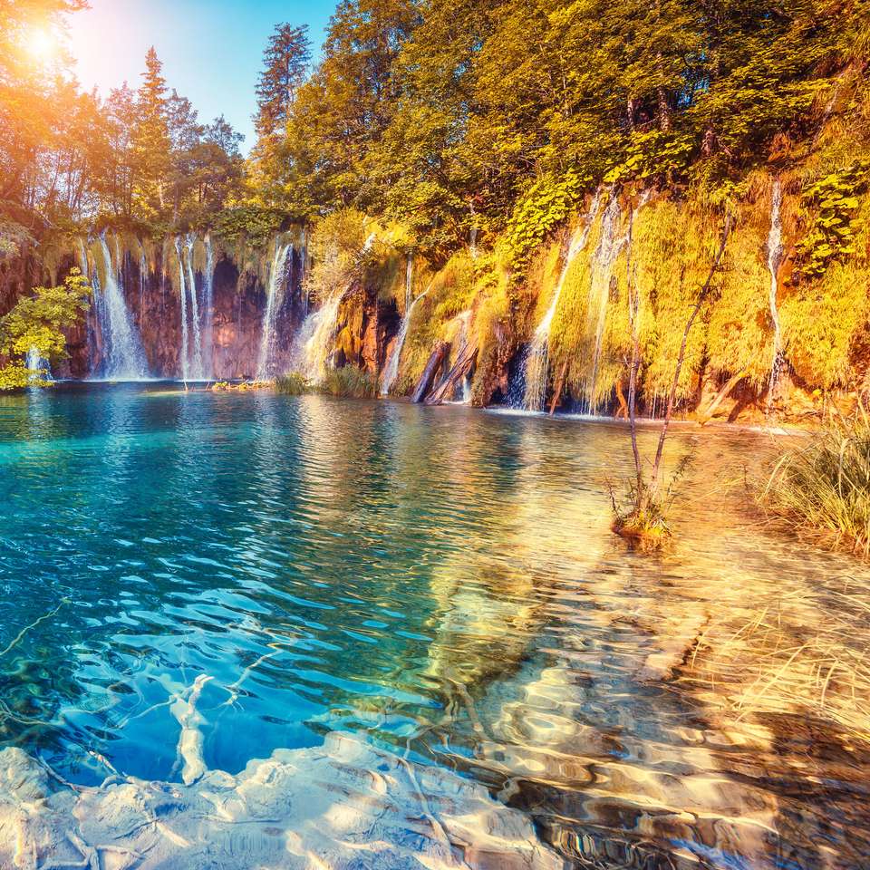 Lacurile Plitvice din Croația puzzle online