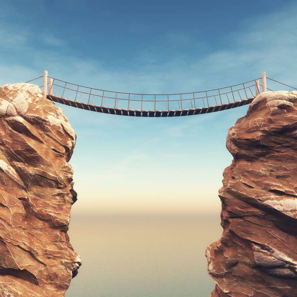Bridge over the abyss sliding puzzle online