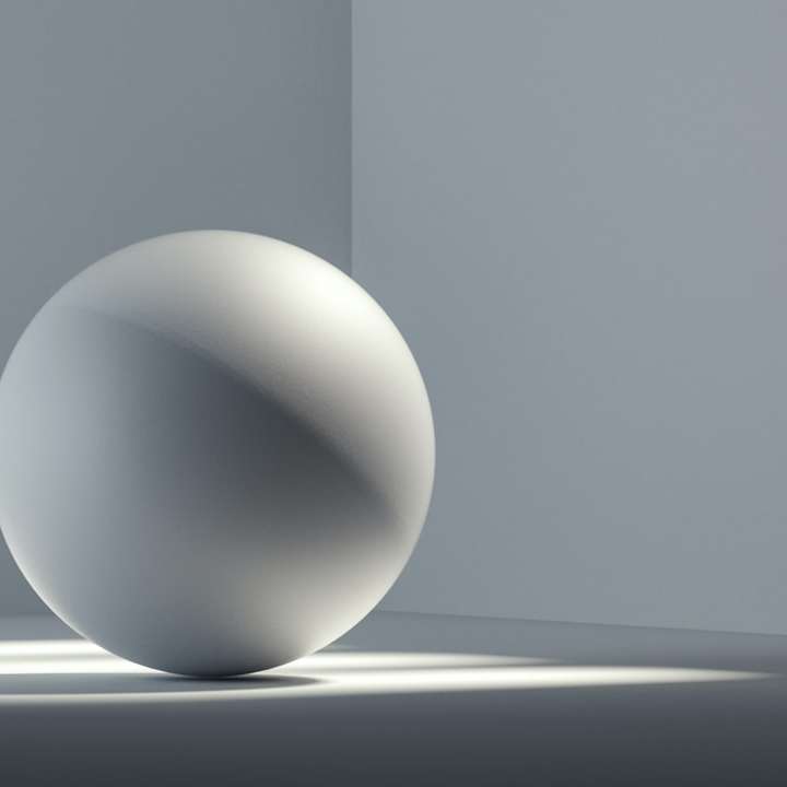 Huevo blanco sobre superficie blanca puzzle deslizante online