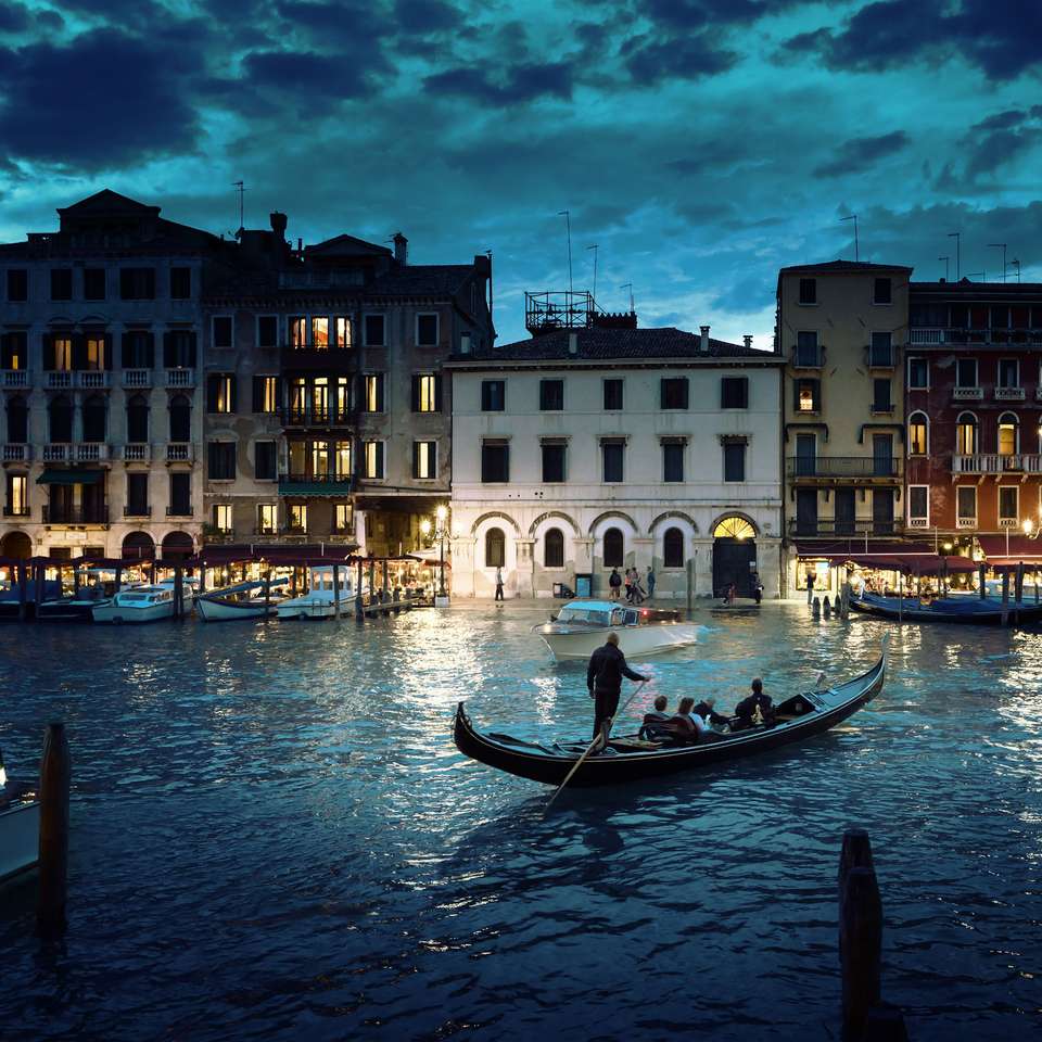 Venedig på vattnet Pussel online