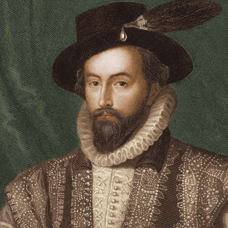 Sir Walter Raleigh schuifpuzzel online