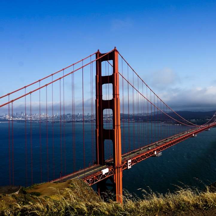 χρυσή γέφυρα πύλη Σαν Φρανσίσκο Καλιφόρνια συρόμενο παζλ online