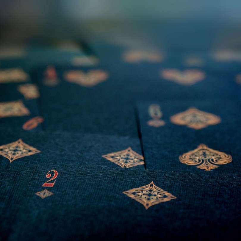 textile imprimé étoiles bleu et blanc puzzle coulissant en ligne