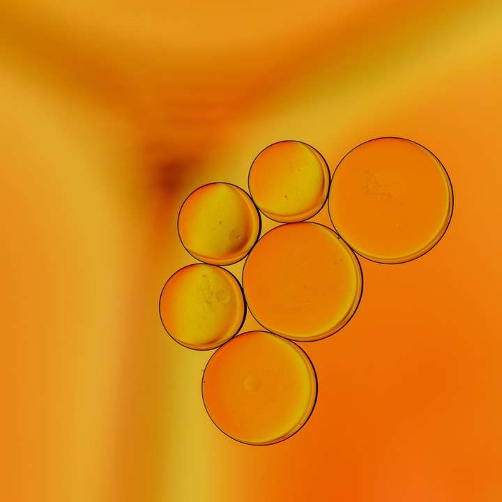 orange och gul ljusreflektion glidande pussel online