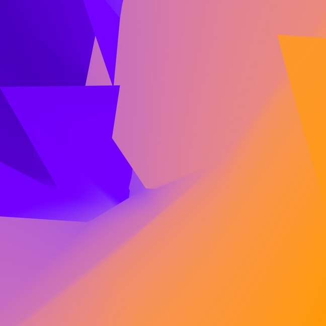黄色と紫の抽象絵画 オンラインパズル