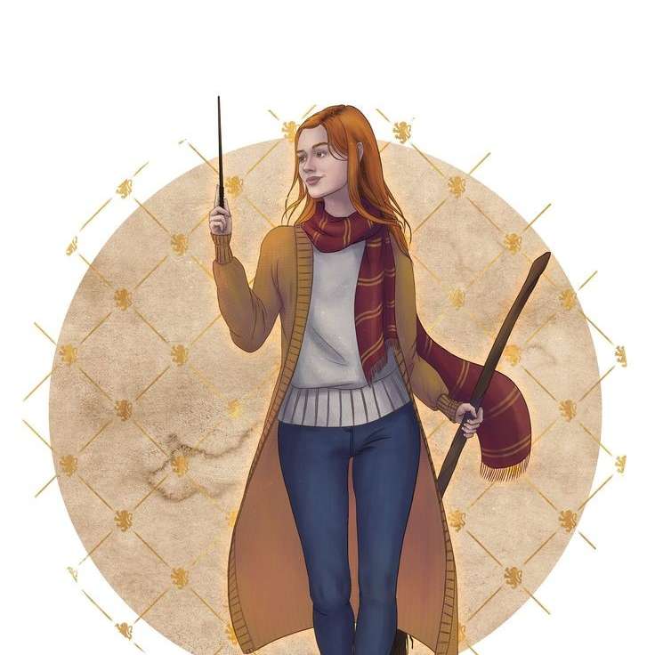 Ginny Weasley Fan Art online παζλ