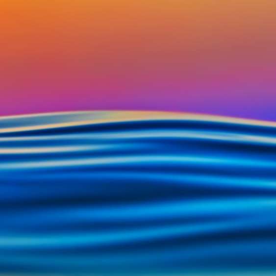 синя и оранжева абстрактна живопис плъзгащ се пъзел онлайн