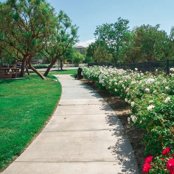 röd och vit blomsterträdgård glidande pussel online