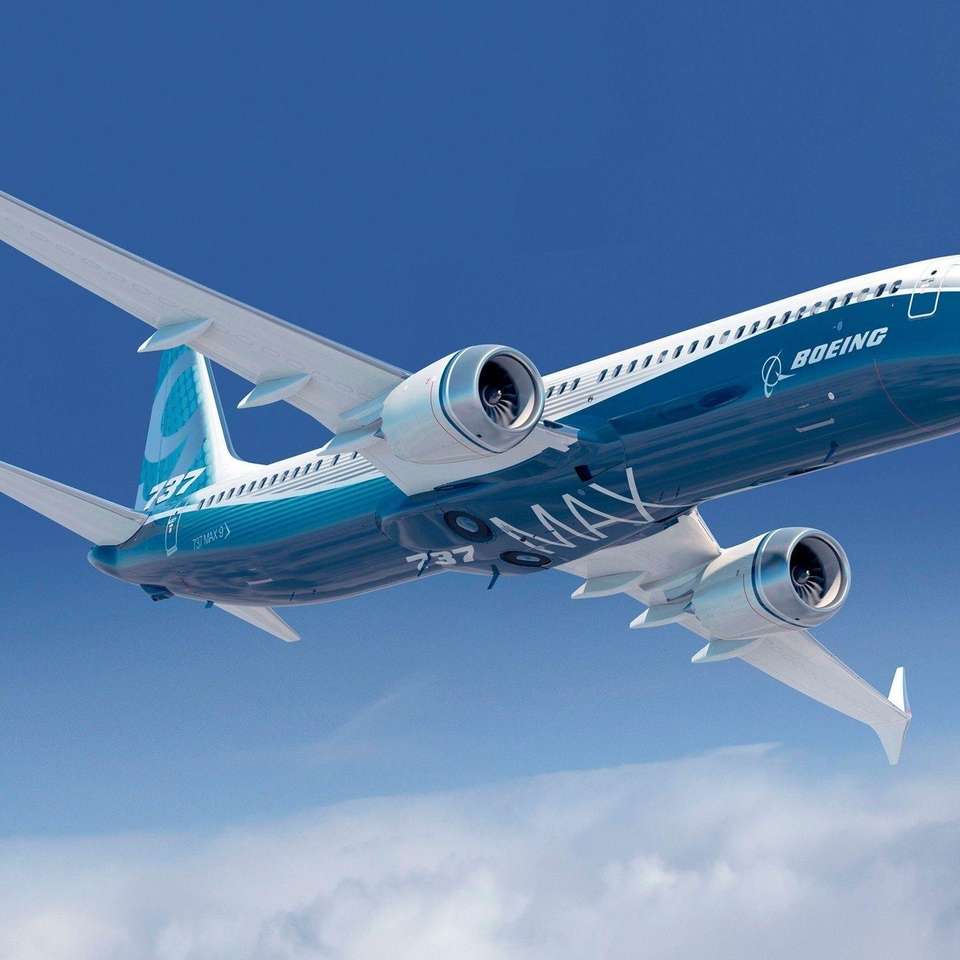 πτήση Boeing συρόμενο παζλ online