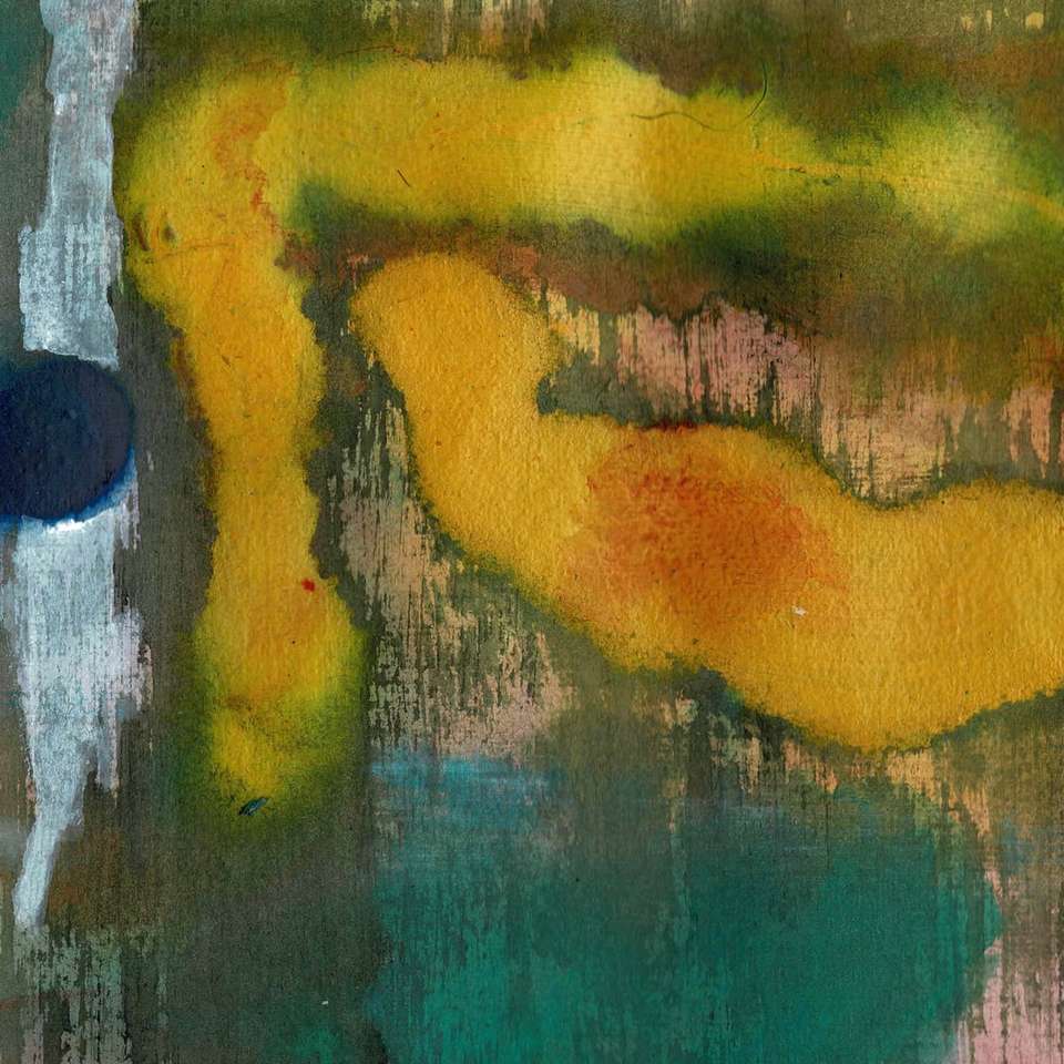pintura al óleo abstracta multicolor rompecabezas en línea