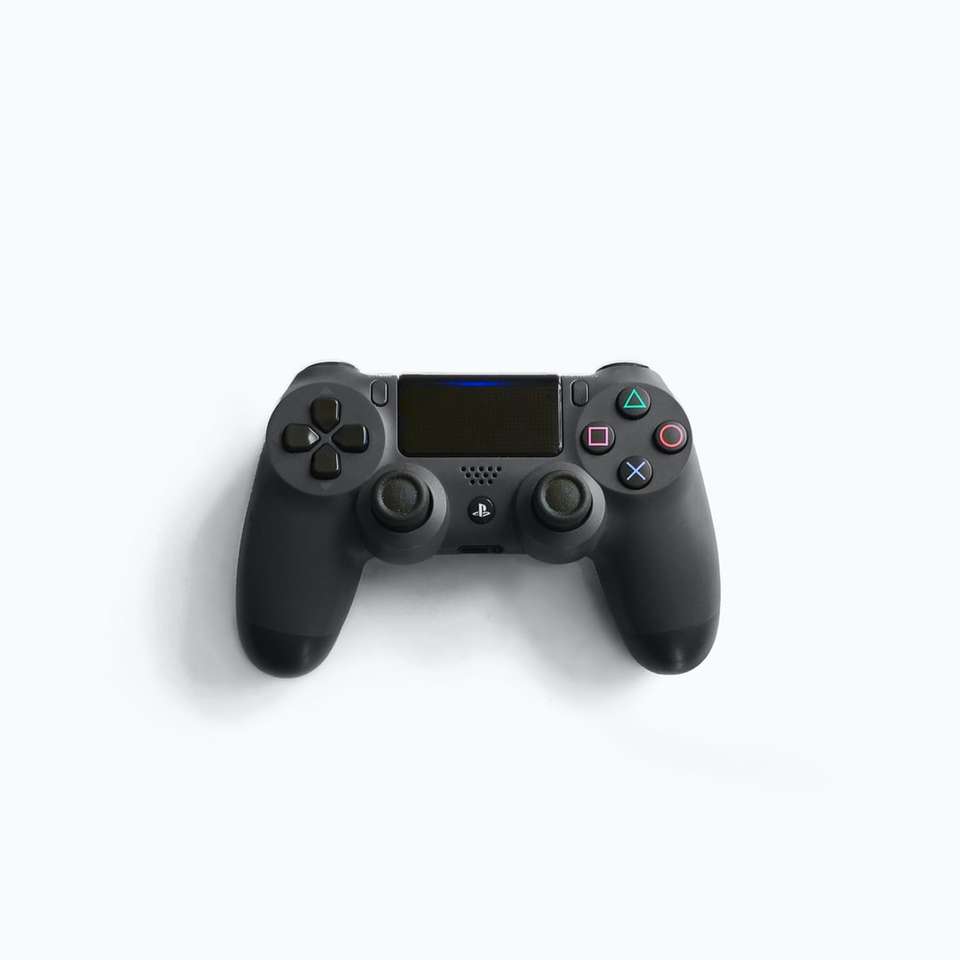 czarny kontroler do gier Sony PS 4 puzzle przesuwne online