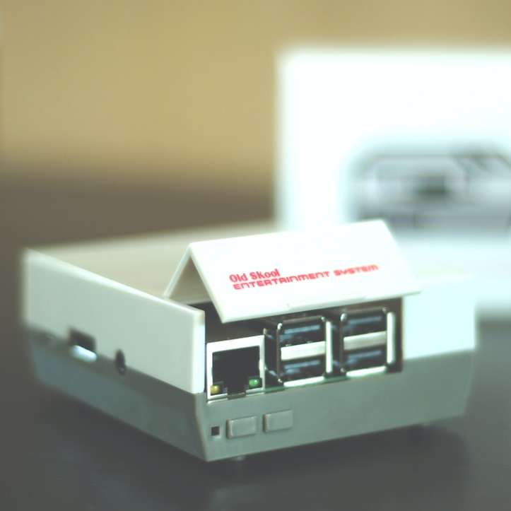 selective focus photography of white USB port sliding puzzle online
