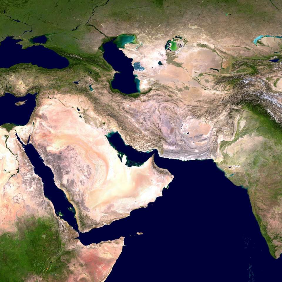satelliet van water en land illustratie schuifpuzzel online