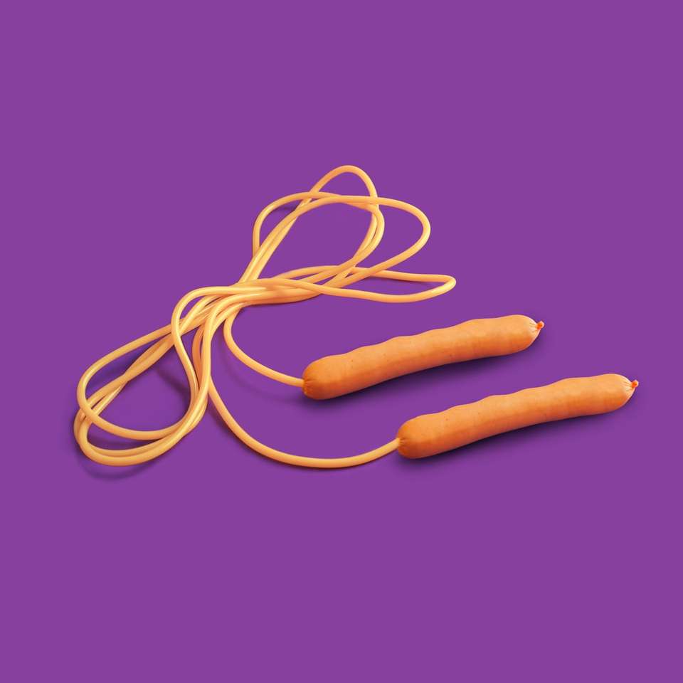 оранжево въже за скачане онлайн пъзел