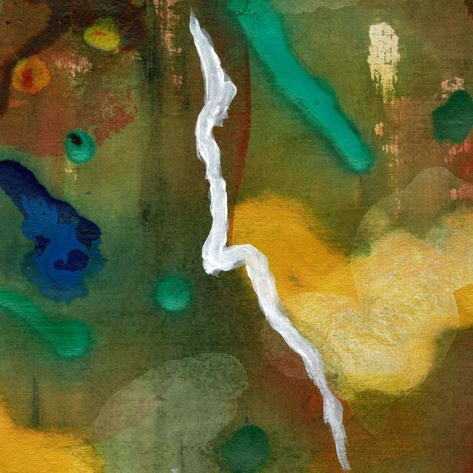 mångfärgad abstrakt målning glidande pussel online