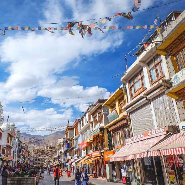 Touristenort in Ladakh Online-Puzzle