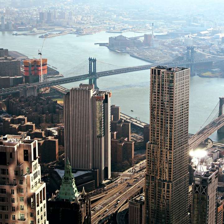 φωτογραφία της γέφυρας του Μπρούκλιν online παζλ