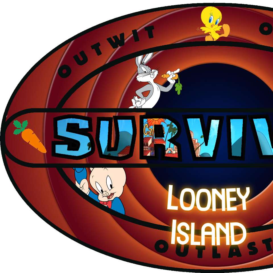 looney island slide puzzle glidande pussel online