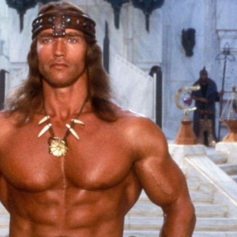 Arnold Schwarzenegger glidande pussel online