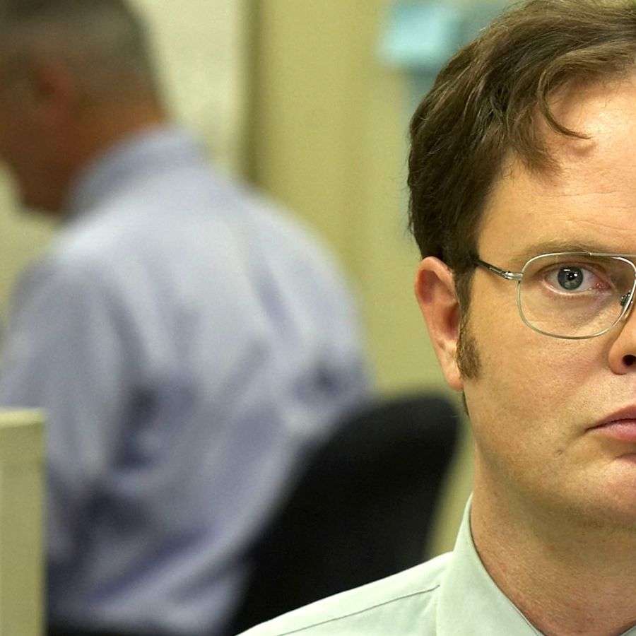 Dwight snímek online puzzle