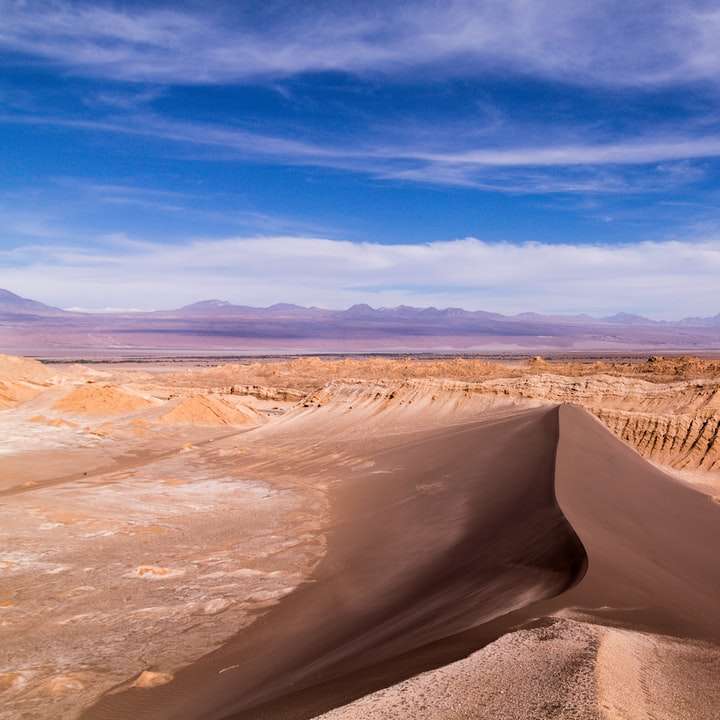 fotografie aeriană a deșertului alunecare puzzle online