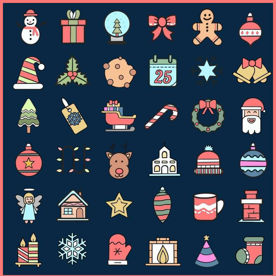karácsonyi dekoráció online puzzle