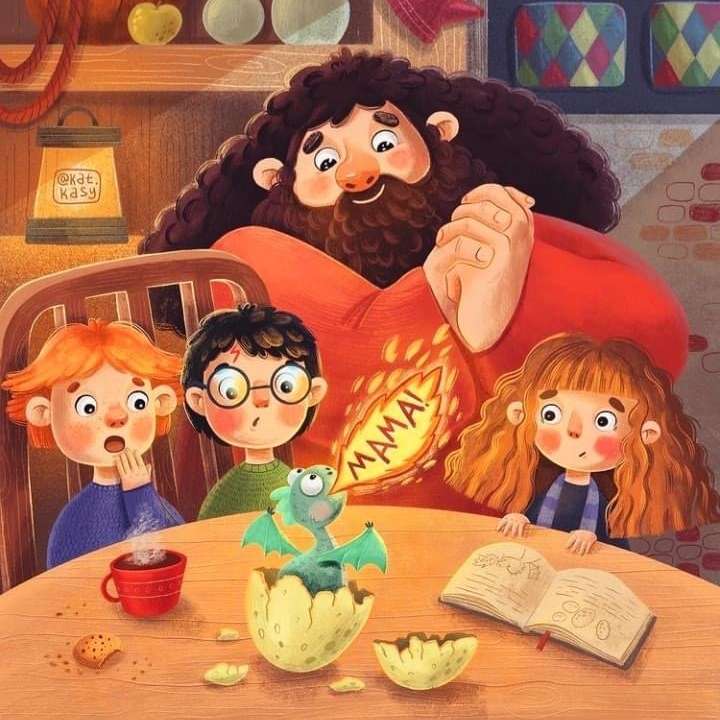 Hagrid Harry Potter online puzzle