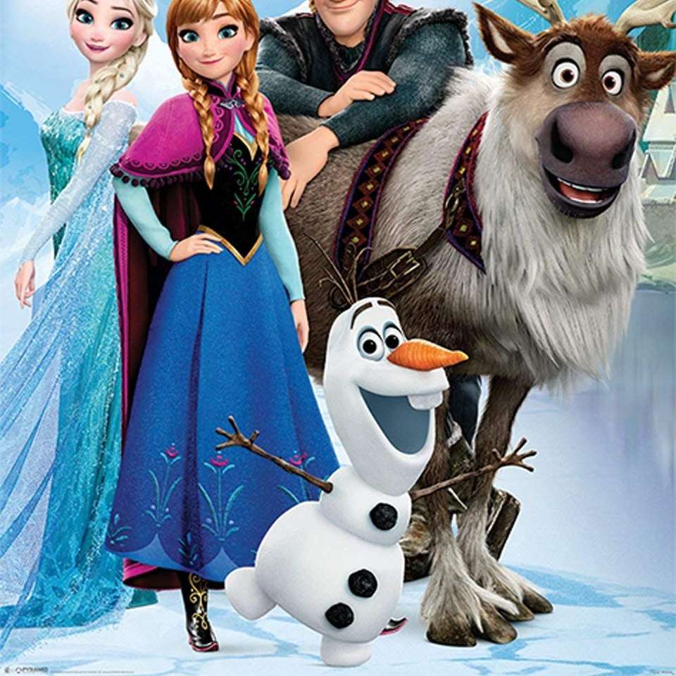 A Frozen számára online puzzle